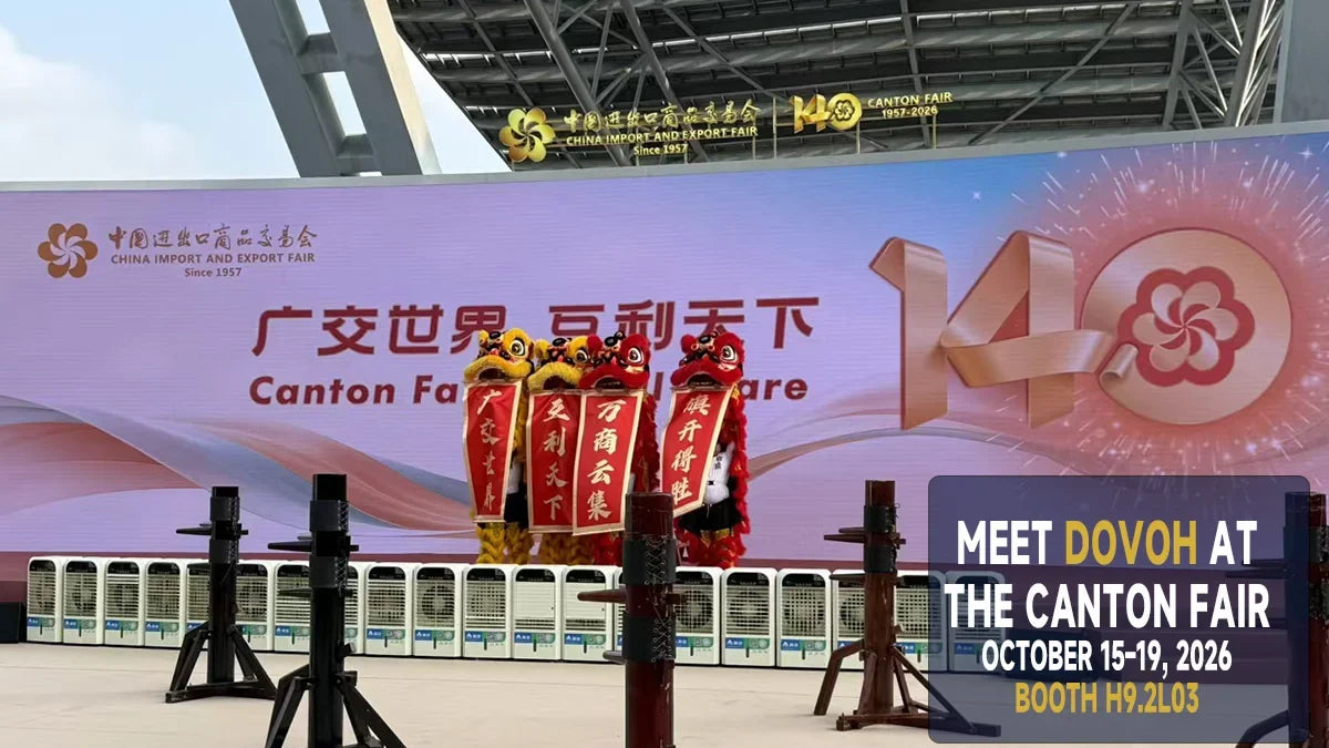 The Canton Fair exhibition venue in Guangzhou, China.
