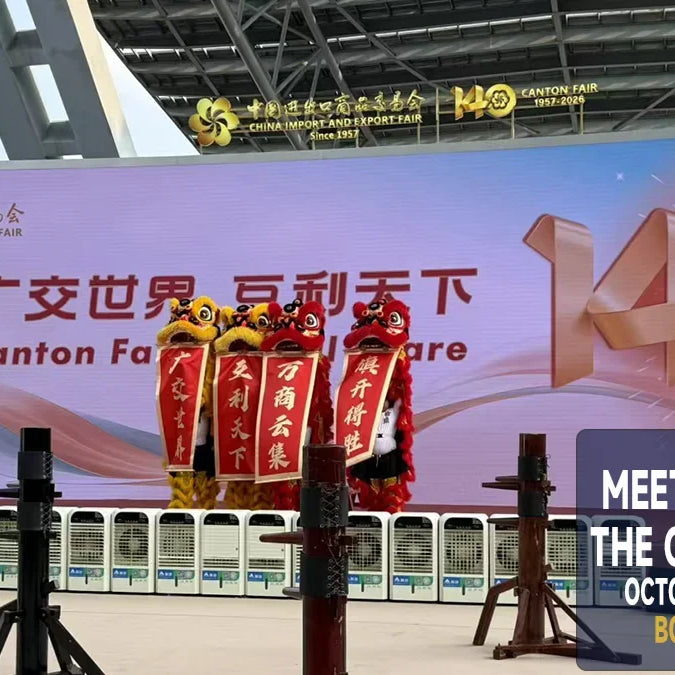 The Canton Fair exhibition venue in Guangzhou, China.