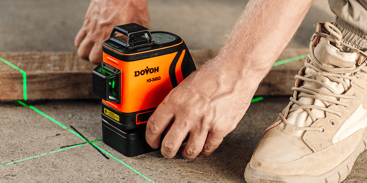 360°レーザーレベル — Dovoh Professional Laser Level