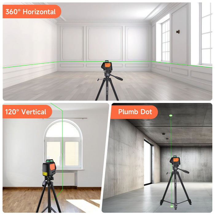 Dots 360 360 DIY Laser Level with Plumb Dot- Dovoh PV-360G — Dovoh Professional ...