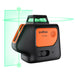 360 plane laser level with cross line and plumb dot