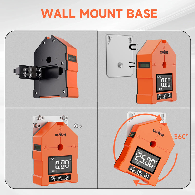 3-in-1 Digital Angle Finder with Laser - Dovoh WG-3L