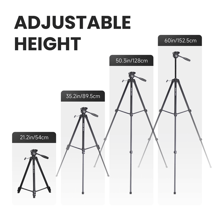 Adjustable Tripod For Laser Level with 1/4"-20 Screw Mount -DH151