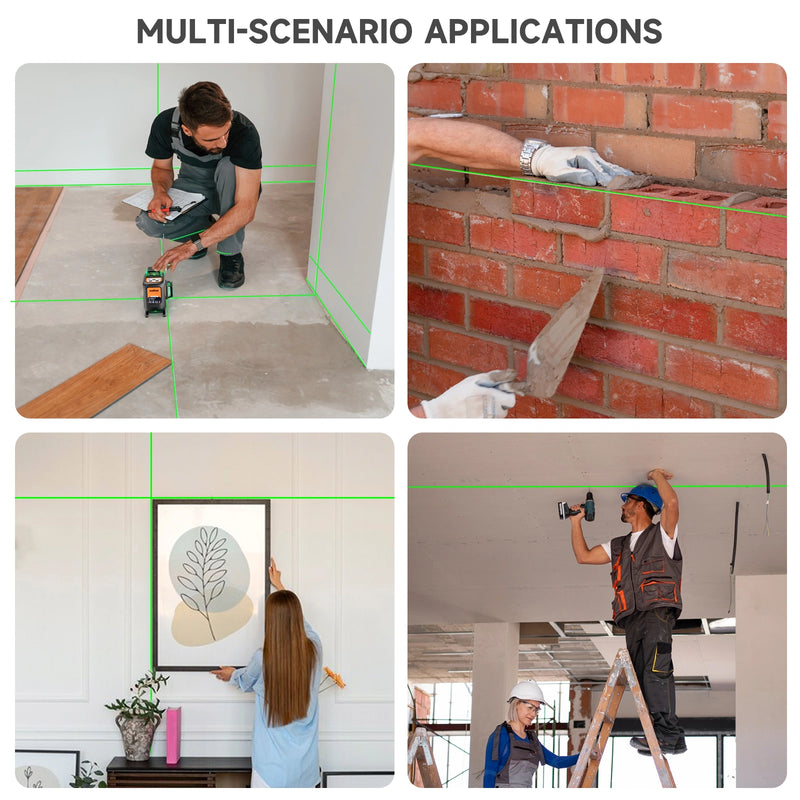 Collage of people performing various tasks with a focus on multi-scenario applications.