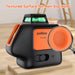 DOVOH laser level with textured surface feature on a wooden floor background