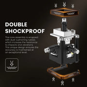 Internal double shockproof structure of the Dovoh H3-360G laser level
