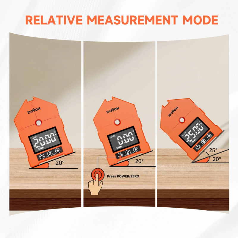 3-in-1 Digital Angle Finder with Laser - Dovoh WG-3L