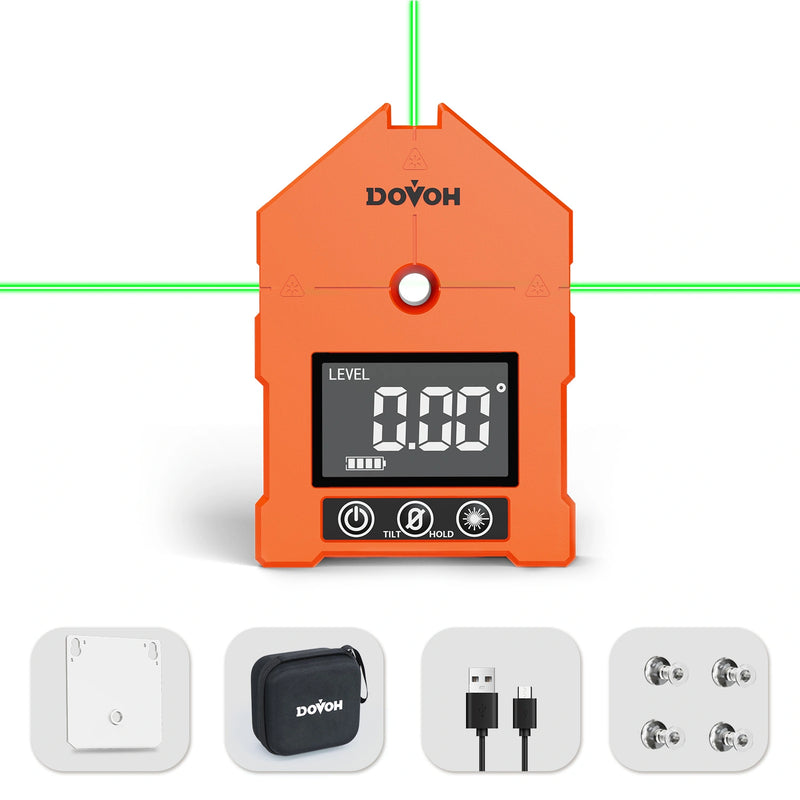 3-in-1 Digital Angle Finder with Laser - Dovoh WG-3L