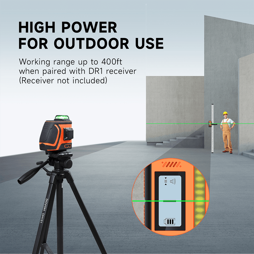 DOVOH® 公式 | プロのレーザーレベルリーダー — Dovoh Professional Laser Level