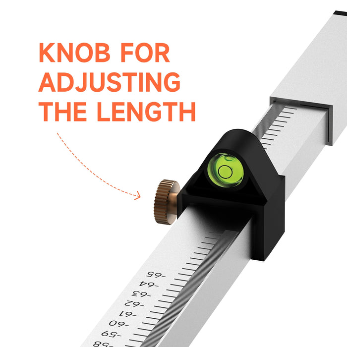 INCH/MM Grade Rod for Laser Level - DP2400