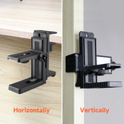 Dovoh WB03 laser level clamp mount for desk and vertical pole installation