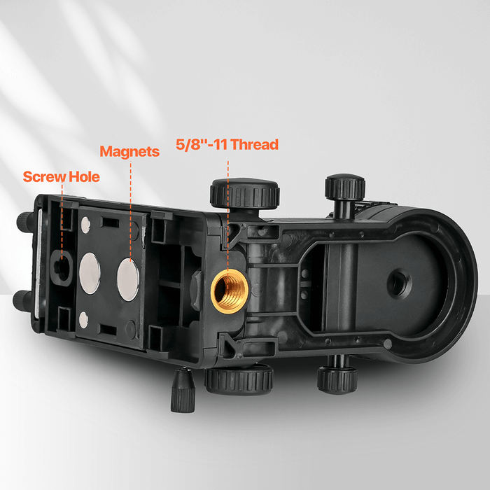 laser pole stand wall bracket details- Dovoh