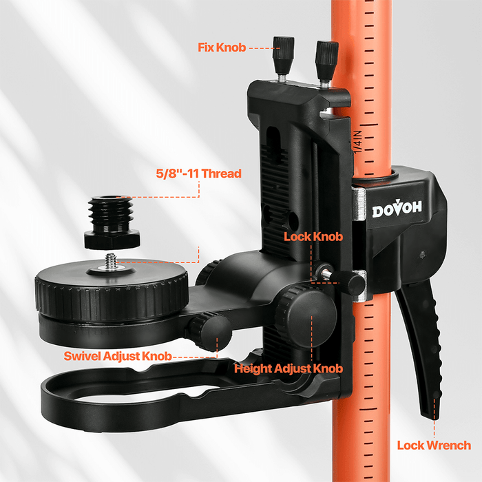 laser pole stand wall bracket- Dovoh