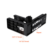 Dovoh WB03 magnetic laser level bracket with 5/8 and 1/4 thread mounts