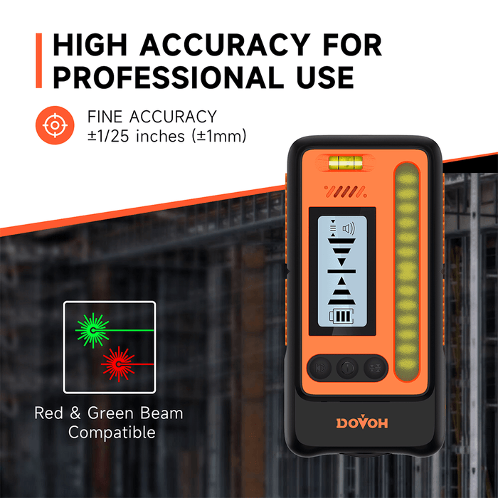 Laser level detector receiver deals
