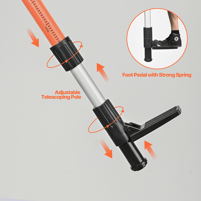 telescopic pole for laser level -Dovoh