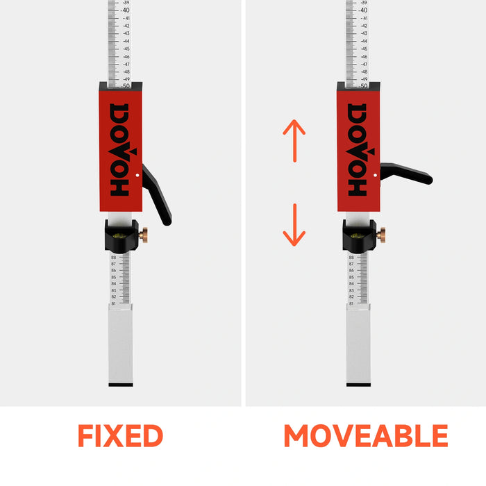 INCH/MM Grade Rod for Laser Level - DP2400
