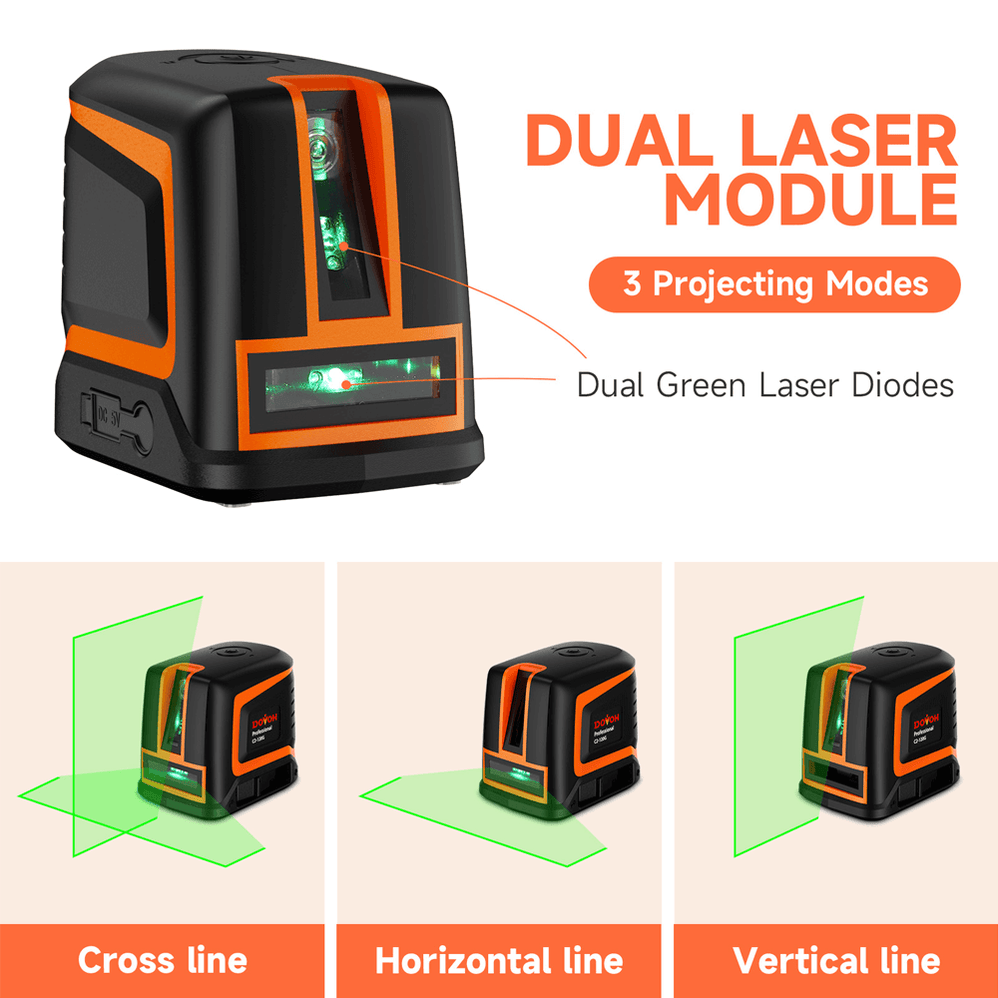 Cross Line Laser Level — DOVOH® Official Professional Laser Level